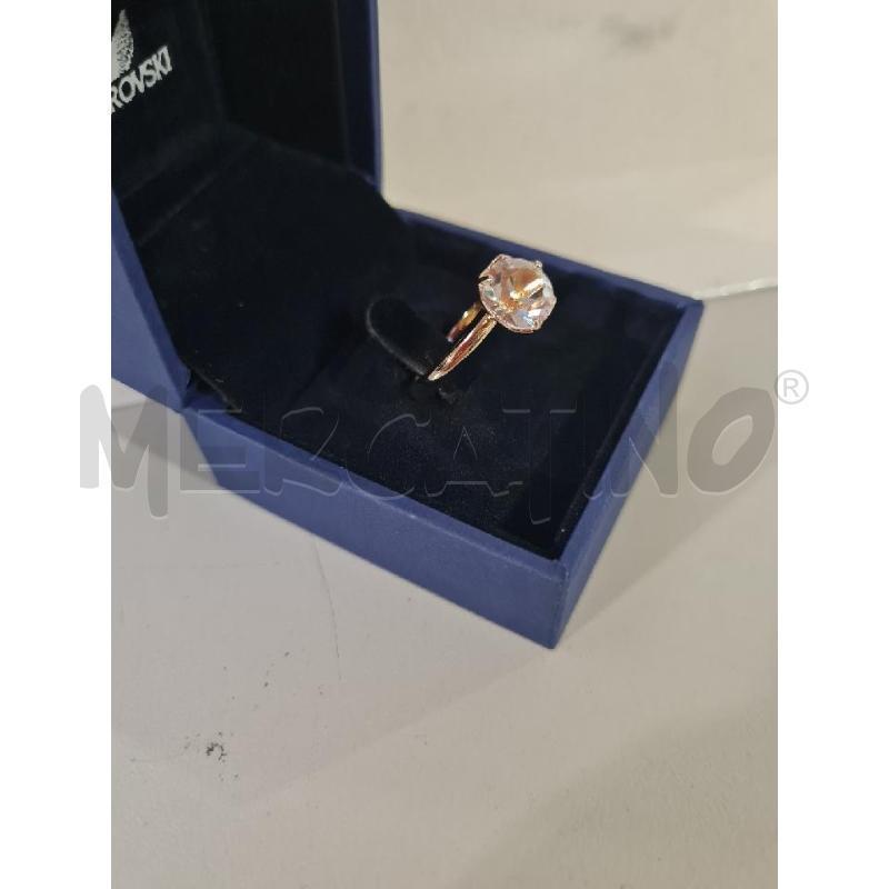 ANELLO DONNA SWAROVSKI CRISTALLO ROSATO | Mercatino dell'Usato Modena 2