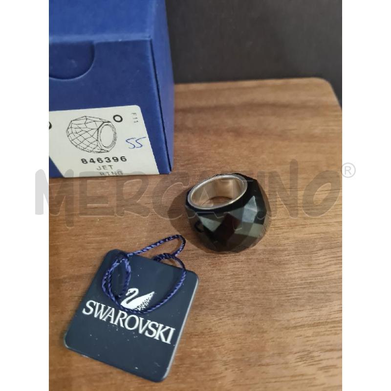 ANELLO DONNA SWAROVSKI JET RING NER | Mercatino dell'Usato Modena 2