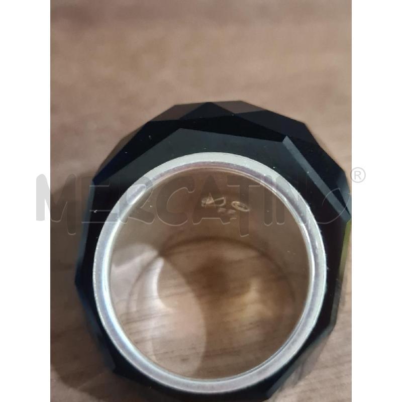 ANELLO DONNA SWAROVSKI JET RING NER | Mercatino dell'Usato Modena 3