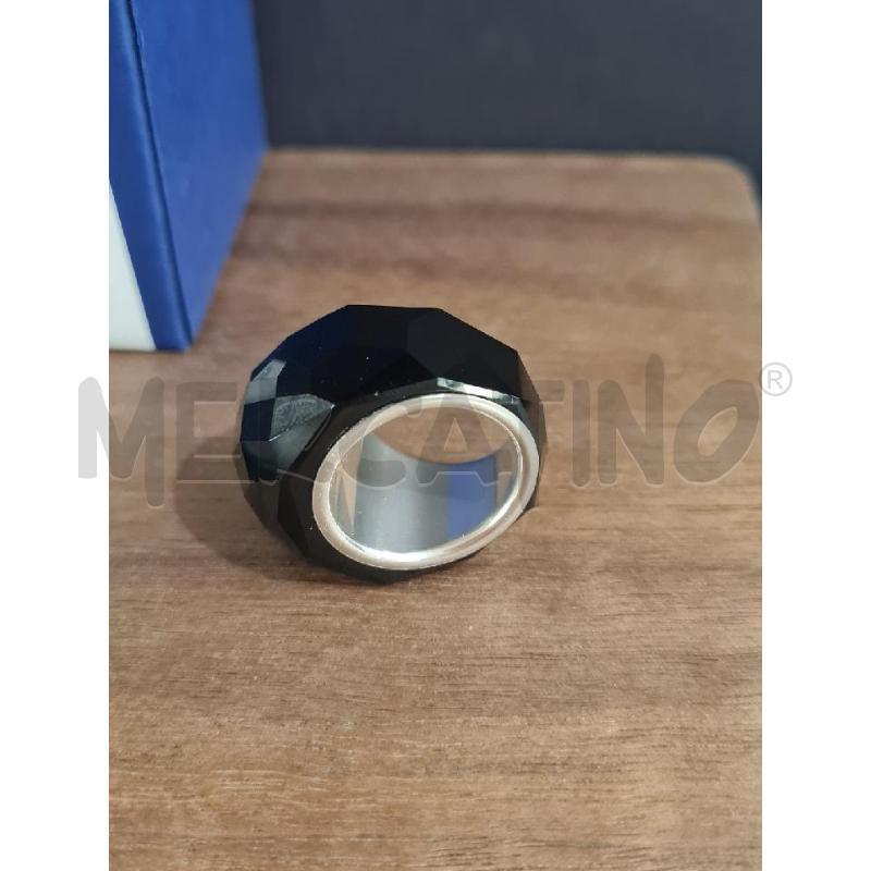 ANELLO DONNA SWAROVSKI JET RING NER | Mercatino dell'Usato Modena 5