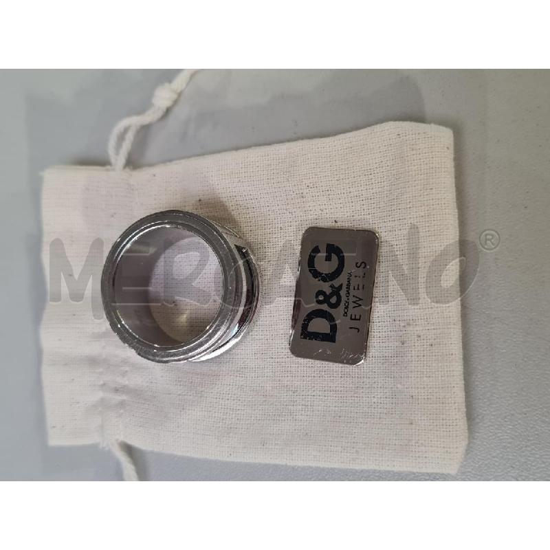 ANELLO UOMO DG ACCIAIO | Mercatino dell'Usato Modena 1