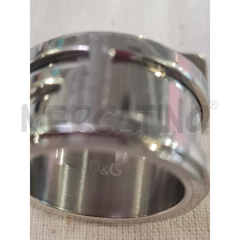 ANELLO UOMO DG ACCIAIO | Mercatino dell'Usato Modena 4
