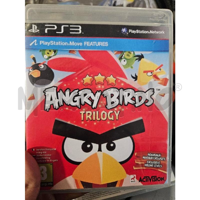 ANGRY BIRDS TRILOGY- PS3 VIDEO GIOCO  | Mercatino dell'Usato Modena 1