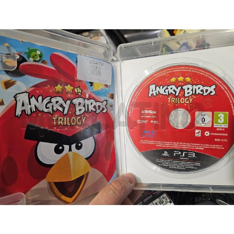 ANGRY BIRDS TRILOGY- PS3 VIDEO GIOCO  | Mercatino dell'Usato Modena 3