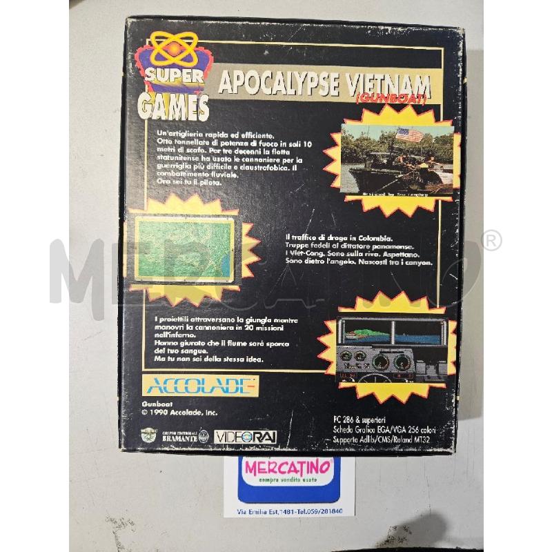 APOCALYPSE VIETNAM GUNBOAT - PC VIDEO GIOCO  | Mercatino dell'Usato Modena 2