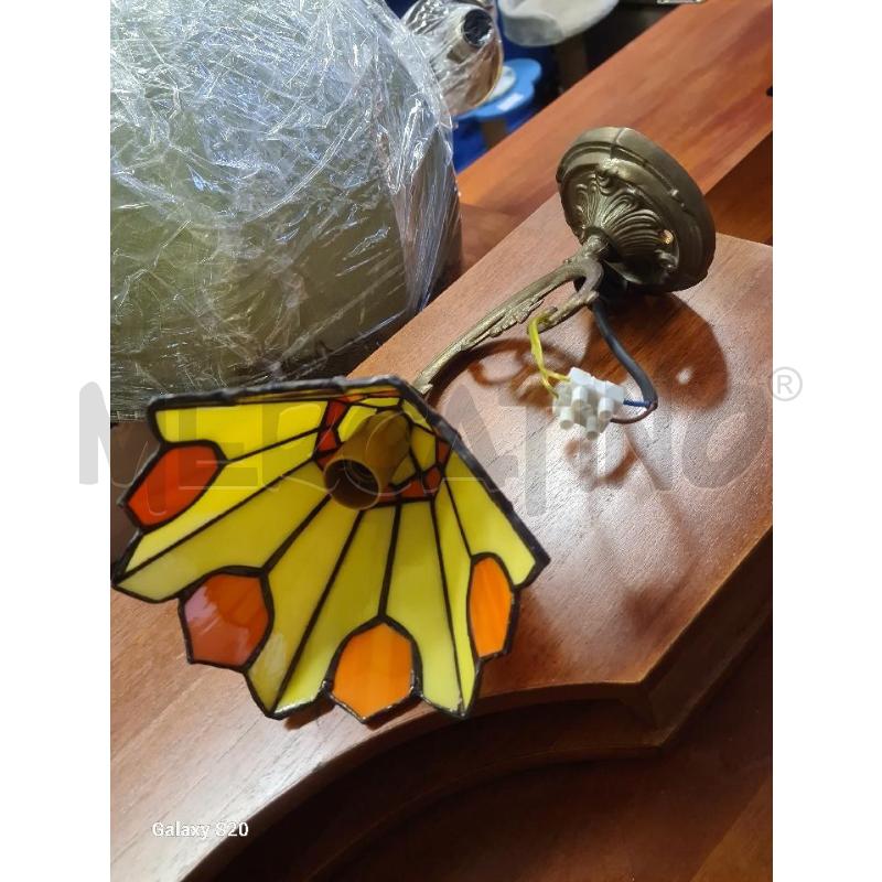 APPLIQUE OTT. MOSAICO GIALLA FIORI ARANCIO | Mercatino dell'Usato Modena 2