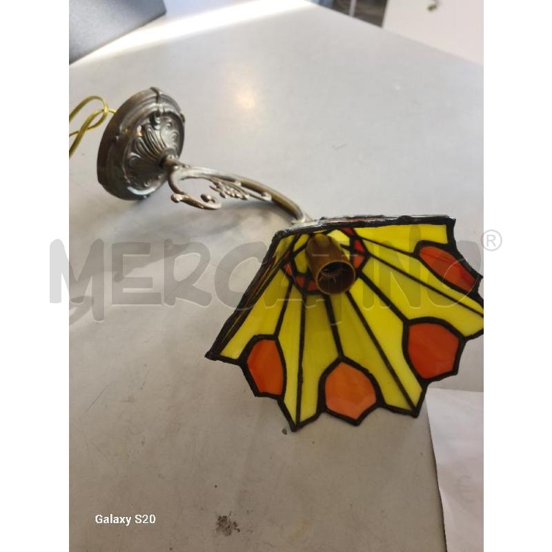 APPLIQUE OTT. MOSAICO GIALLA FIORI ARANCIO | Mercatino dell'Usato Modena 2