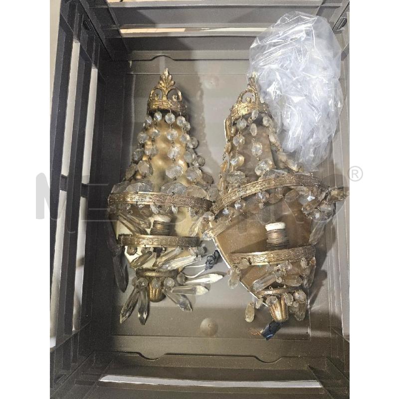 APPLIQUE PZ.2 CRISTALLI OTT DANNEGGIATE | Mercatino dell'Usato Modena 1