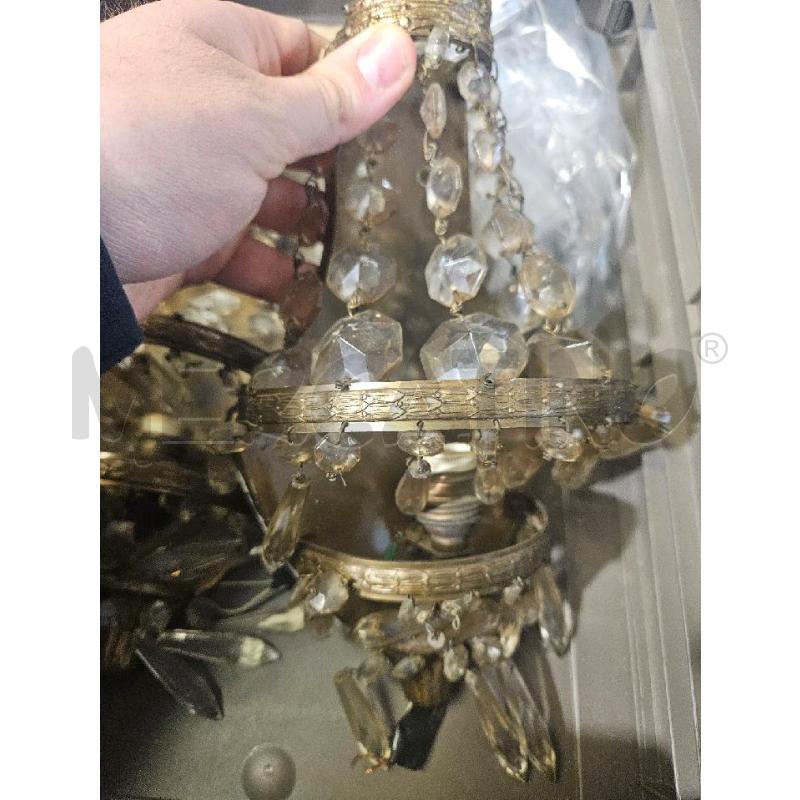 APPLIQUE PZ.2 CRISTALLI OTT DANNEGGIATE | Mercatino dell'Usato Modena 2