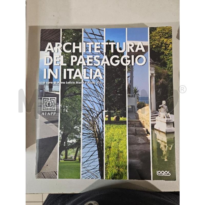 ARCHITETTURE DEL PAESAGGIO IN ITALIA LOGOS LIBRO | Mercatino dell'Usato Modena 1