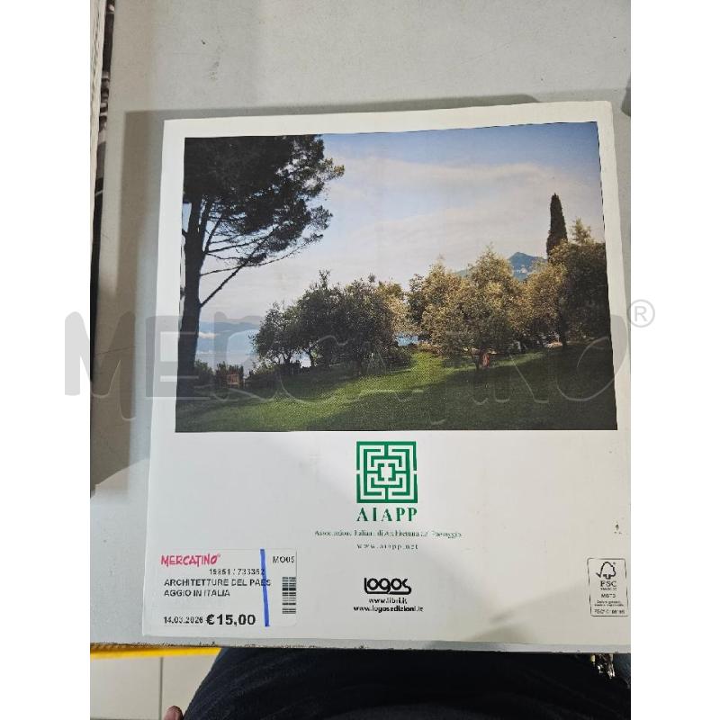 ARCHITETTURE DEL PAESAGGIO IN ITALIA LOGOS LIBRO | Mercatino dell'Usato Modena 2