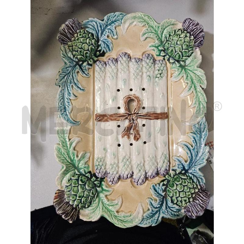 ASPARAGERA MAIOLICA FRANCESE ANTICA | Mercatino dell'Usato Modena 1