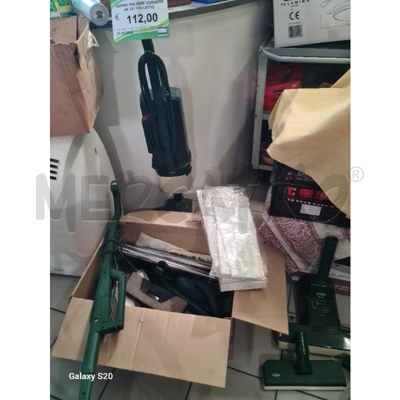 ASPIRA POLVERE VORWERK VK 121 FOLLETTO | Mercatino dell'Usato Modena 1