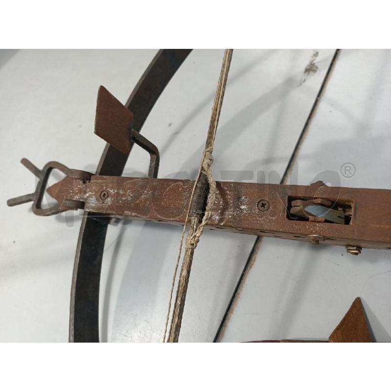 BALESTRA DECORATIVA LEGNO 72X48CM | Mercatino dell'Usato Modena 2