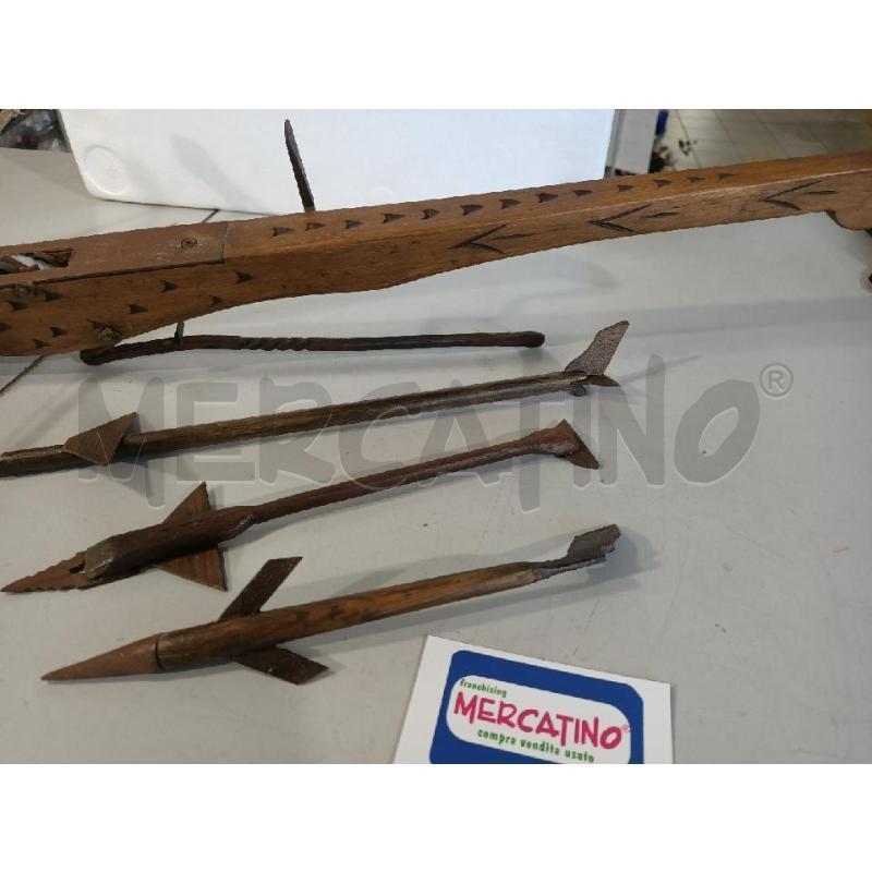 BALESTRA DECORATIVA LEGNO 72X48CM | Mercatino dell'Usato Modena 3