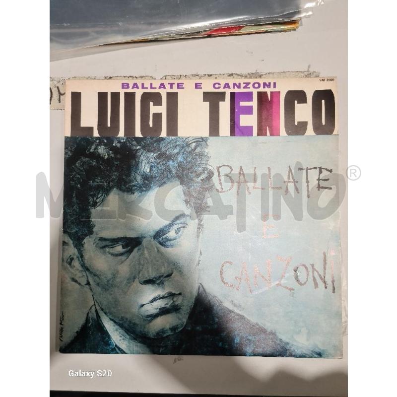 BALLATE E CANZONI LUIGI TENCO SM 3180 - LP | Mercatino dell'Usato Modena 1