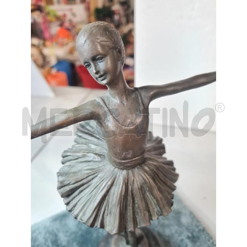 BALLERINA 30CM BRONZO FIRMATA MILO BASE MARMO | Mercatino dell'Usato Modena 5