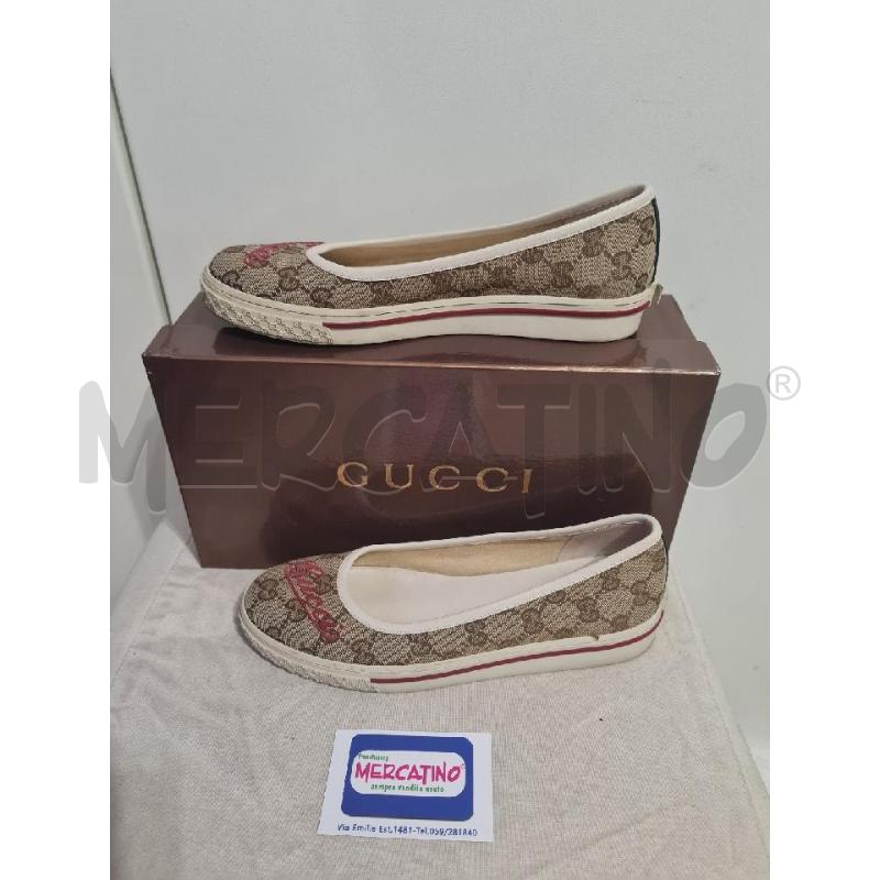 BALLERINA GUCCI TEX STAMPA MONOGRAM | Mercatino dell'Usato Modena 2