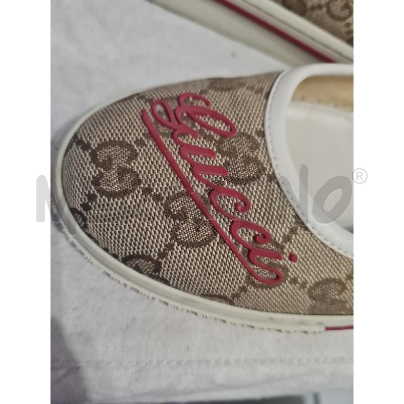 BALLERINA GUCCI TEX STAMPA MONOGRAM | Mercatino dell'Usato Modena 4