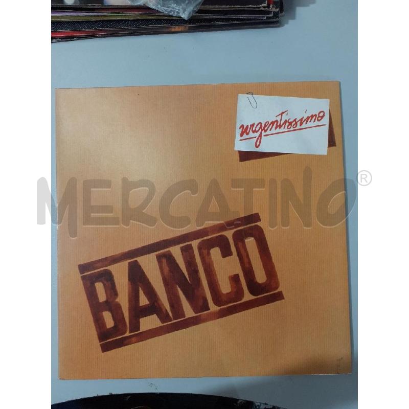 BANCO URGENTISSIMO CBS 84677 - LP | Mercatino dell'Usato Modena 1
