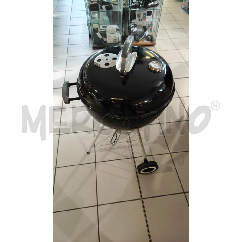 BARBECUE CARBONELLA WEBER NERO CON ACCESSORI | Mercatino dell'Usato Modena 1