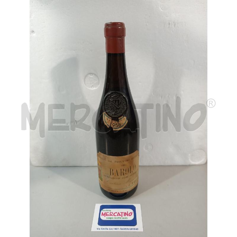 BAROLO MASCARELLO 1958 RISERVA 72CL 31X9CM DA COLLEZIONE | Mercatino dell'Usato Modena 1