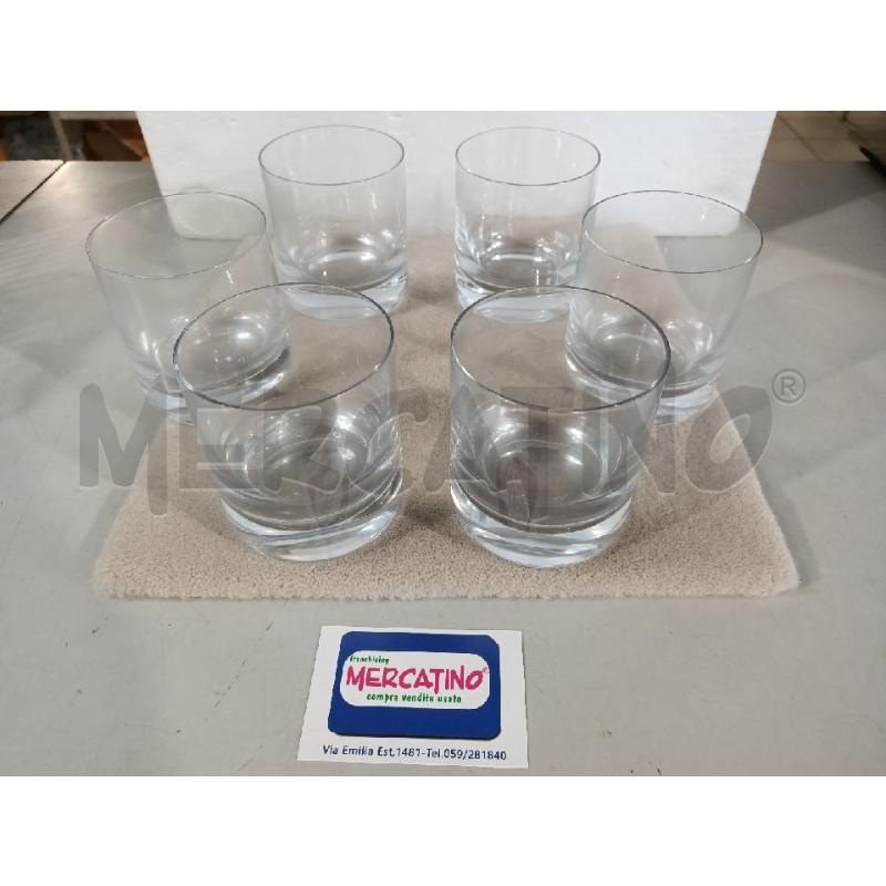 BICCHIERI PZ. 6 CRIST. ST LOUIS WHISKY FRANCE | Mercatino dell'Usato Modena 1
