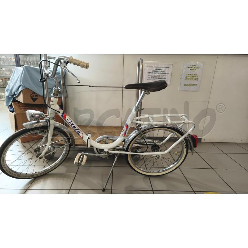 BICICLETTA DONNA ATALA BIANCA BLU ROSSA | Mercatino dell'Usato Modena 1