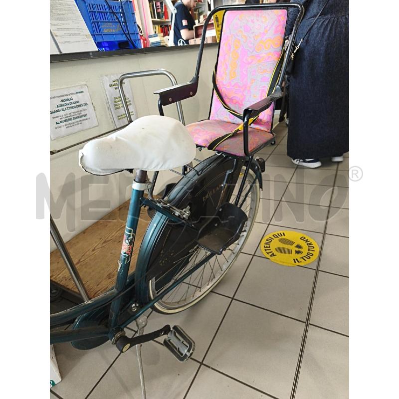 BICICLETTA DONNA GARDA LINE PORTA PACCHI E HOLLAND SEGGIOLINO  | Mercatino dell'Usato Modena 2