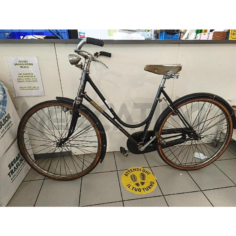 BICICLETTA DONNA GIULIETTA FRENI A BACCHETTA NERA SENZA CAVALLETTO | Mercatino dell'Usato Modena 1