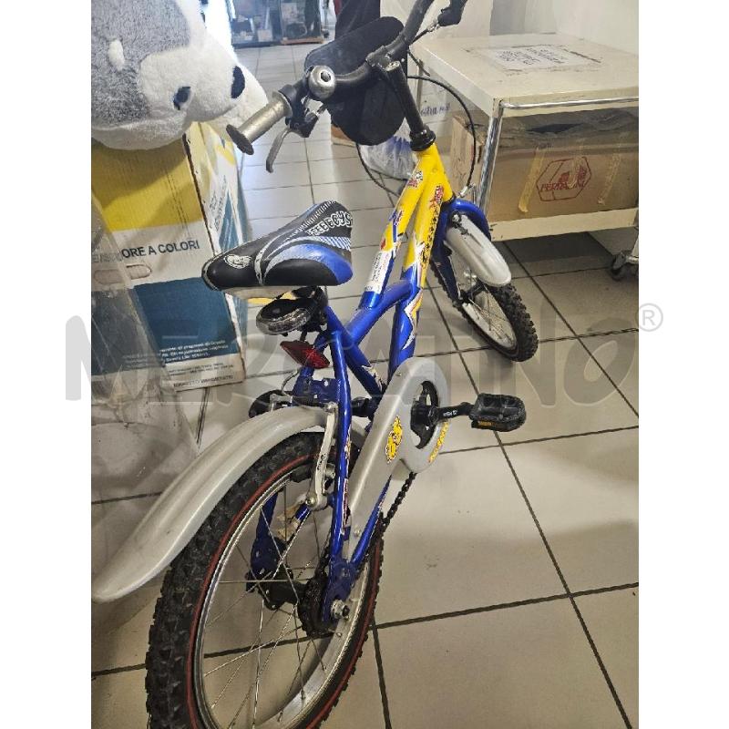 BICICLETTINA BAMBINO BLU GIALLA | Mercatino dell'Usato Modena 2