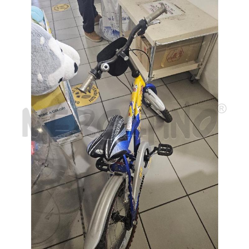 BICICLETTINA BAMBINO BLU GIALLA | Mercatino dell'Usato Modena 3
