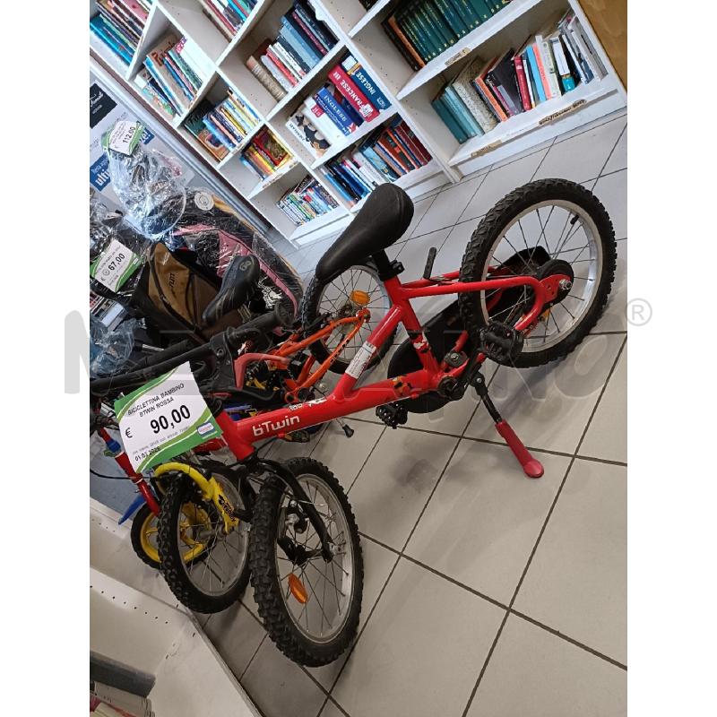 BICICLETTINA BAMBINO BTWIN ROSSA | Mercatino dell'Usato Modena 2