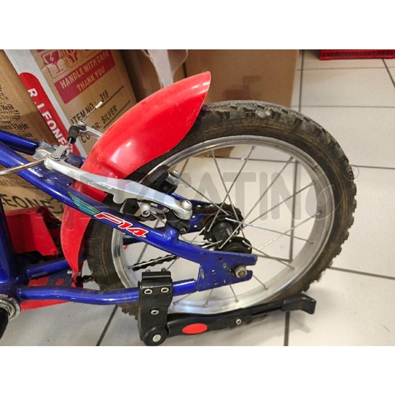 BICICLETTINA BAMBINO VICINI F14 BLU | Mercatino dell'Usato Modena 3