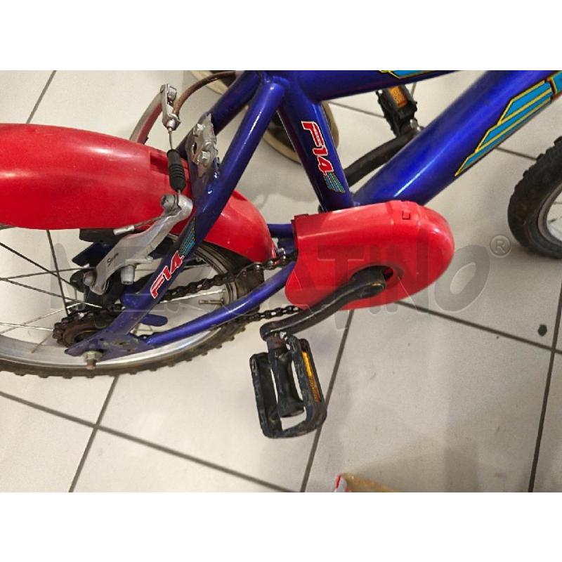 BICICLETTINA BAMBINO VICINI F14 BLU | Mercatino dell'Usato Modena 4