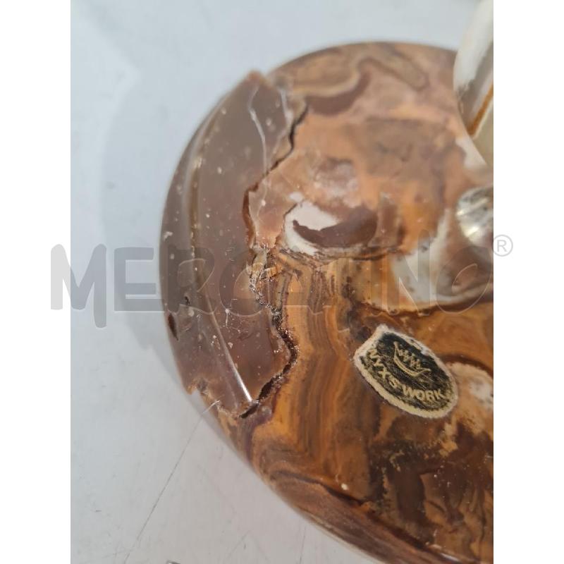 BILANCIA ONICE E MET. OTTONATO 45X40CM DANNEGGIATA | Mercatino dell'Usato Modena 3