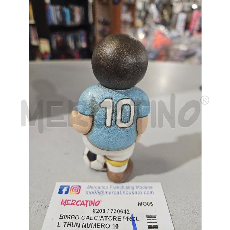 BIMBO CALCIATORE PRCLL THUN NUMERO 10 MAGLIA AZZURRA | Mercatino dell'Usato Modena 3