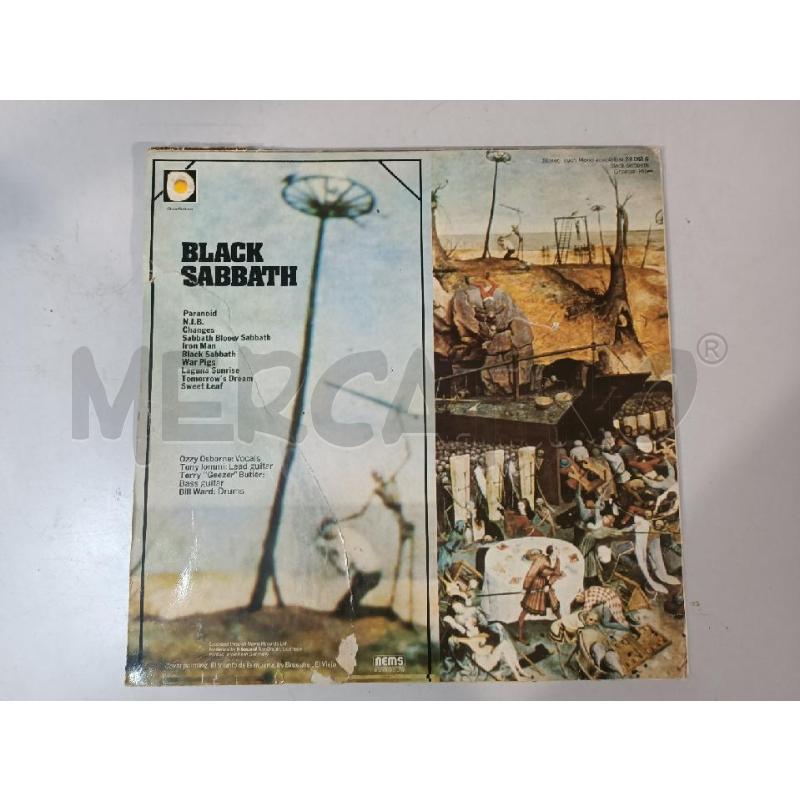 BLACK SABBATH GREATEST HITS 320689 - LP | Mercatino dell'Usato Modena 2