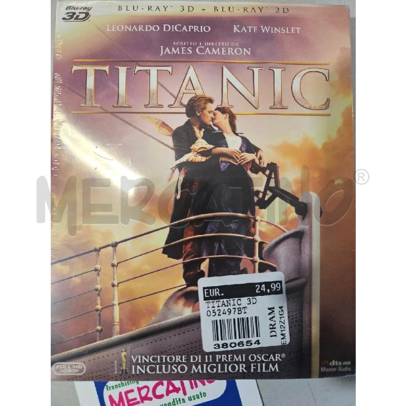 BLU RAY 3D 2D TITANIC SIGILLATO | Mercatino dell'Usato Modena 2