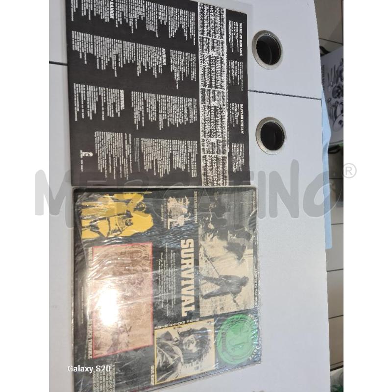 BOB MARLEY THE WAILERS SURVIVAL DISCO 33 | Mercatino dell'Usato Modena 2