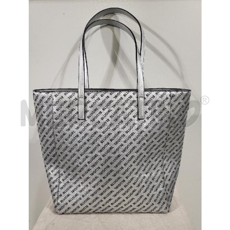 BORSA DONNA ARGENTO BLUGIRL | Mercatino dell'Usato Modena 1