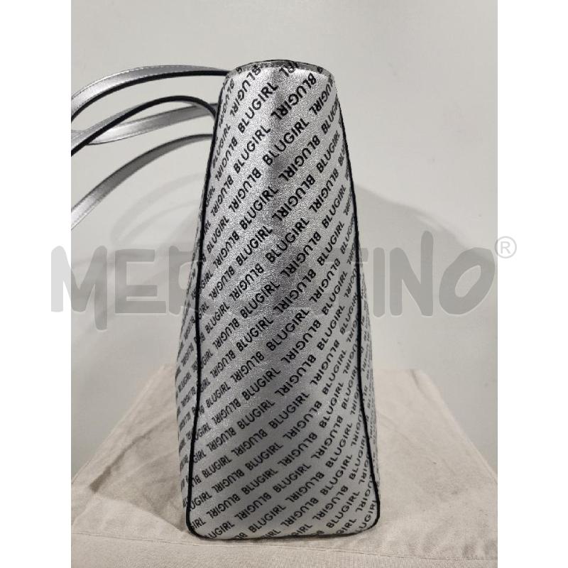 BORSA DONNA ARGENTO BLUGIRL | Mercatino dell'Usato Modena 2