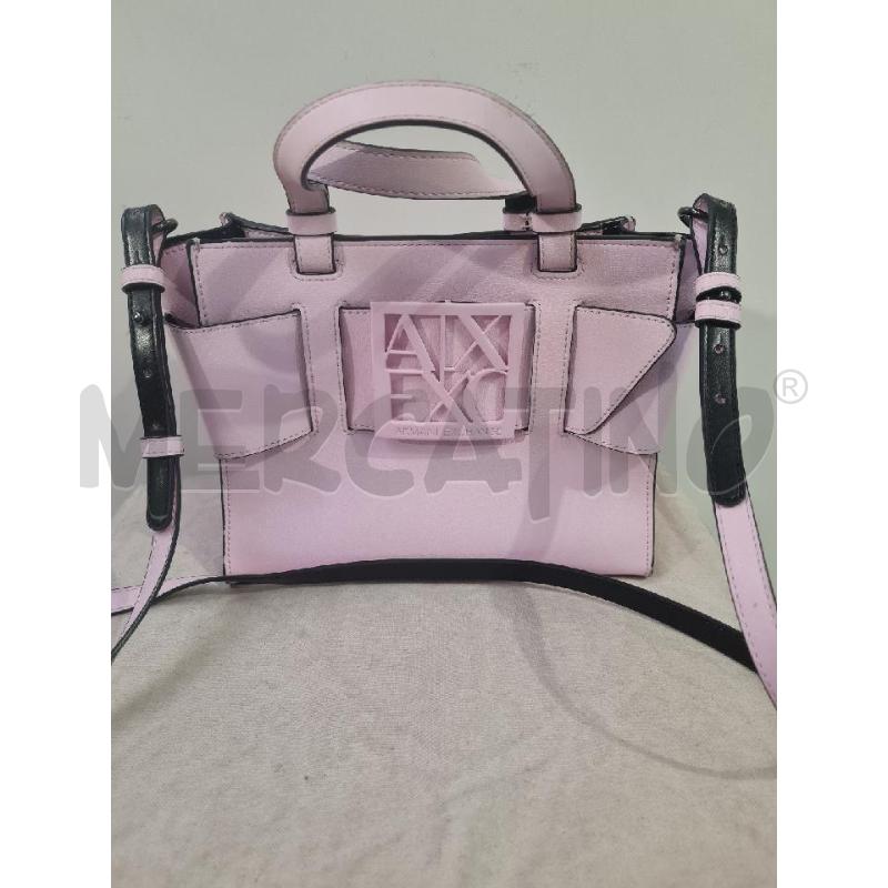 BORSA DONNA ARMANI EXCHANGE ROSA | Mercatino dell'Usato Modena 1