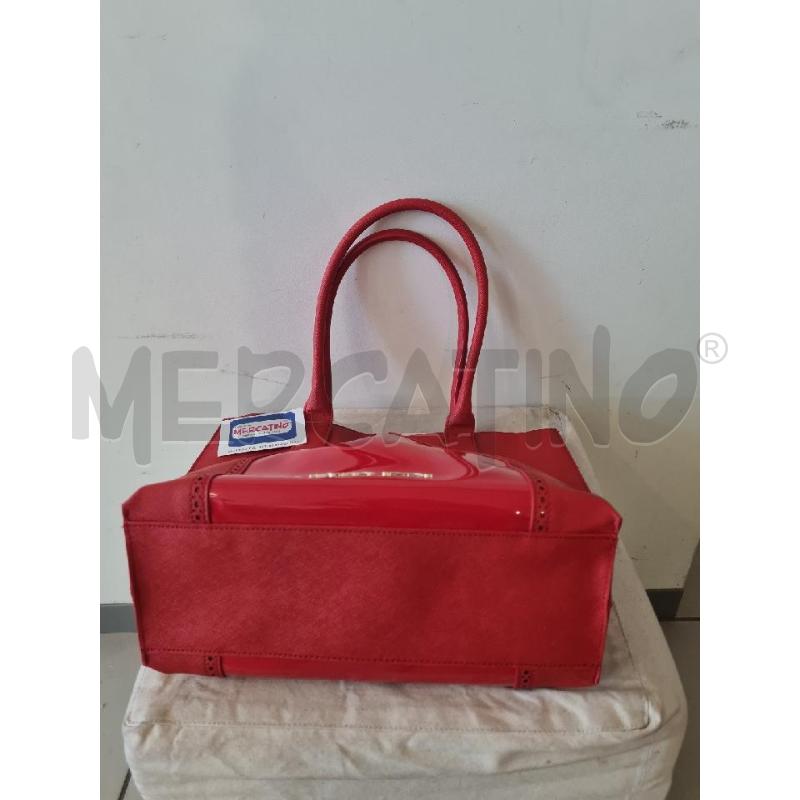 BORSA DONNA ARMANI ROSSA | Mercatino dell'Usato Modena 4