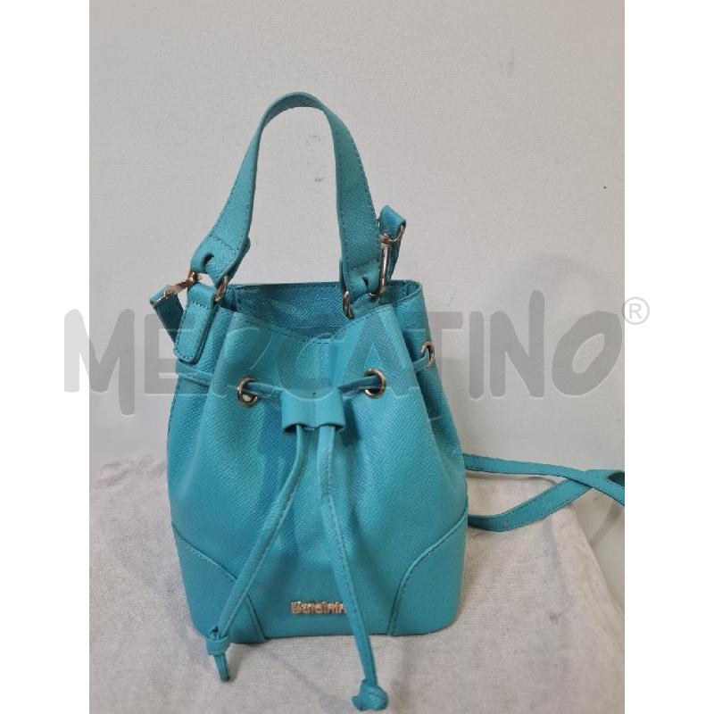 BORSA DONNA AZZURRO BALDININI | Mercatino dell'Usato Modena 1