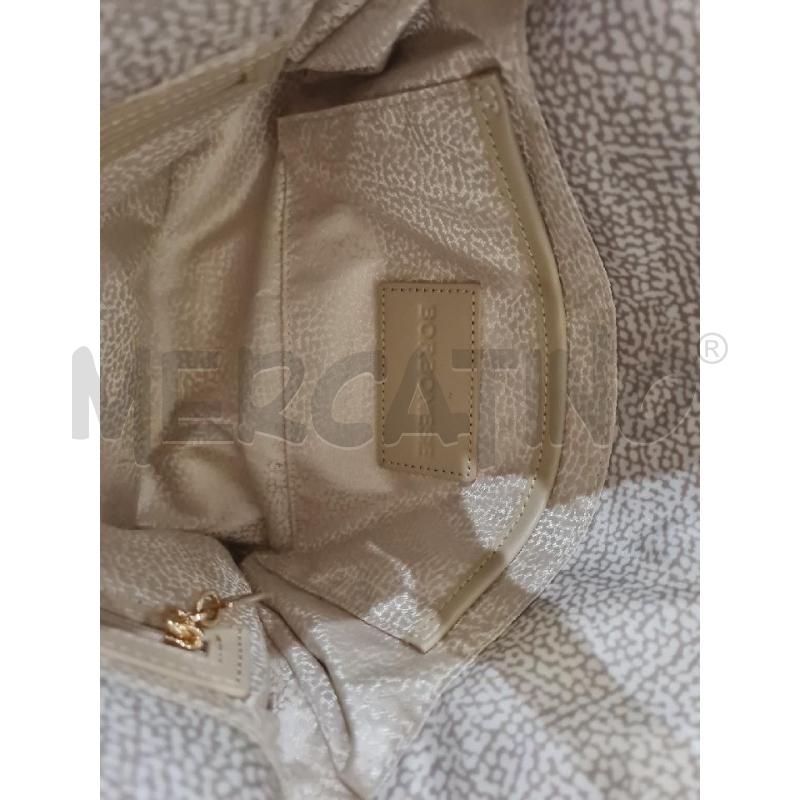 BORSA DONNA BORBONESE BEIGE TRACOLLA | Mercatino dell'Usato Modena 4