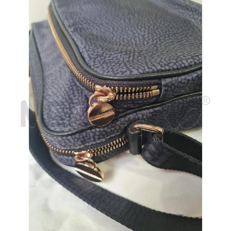 BORSA DONNA BORBONESE BLU SCURO | Mercatino dell'Usato Modena 4