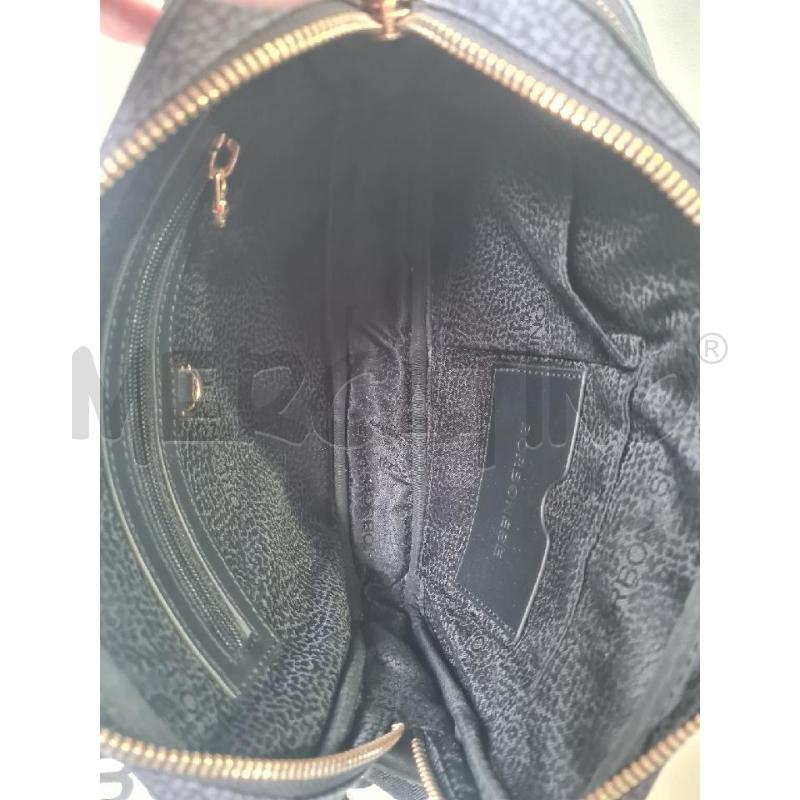 BORSA DONNA BORBONESE BLU SCURO | Mercatino dell'Usato Modena 5