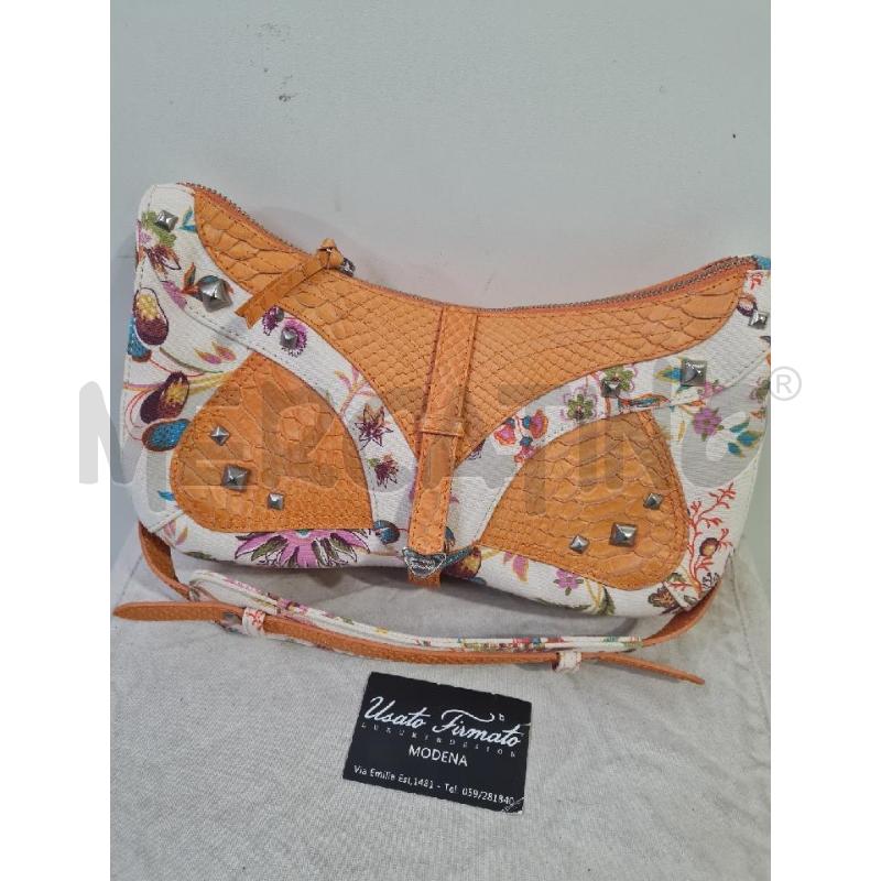 BORSA DONNA CAVALLI ARANCIONE | Mercatino dell'Usato Modena 1