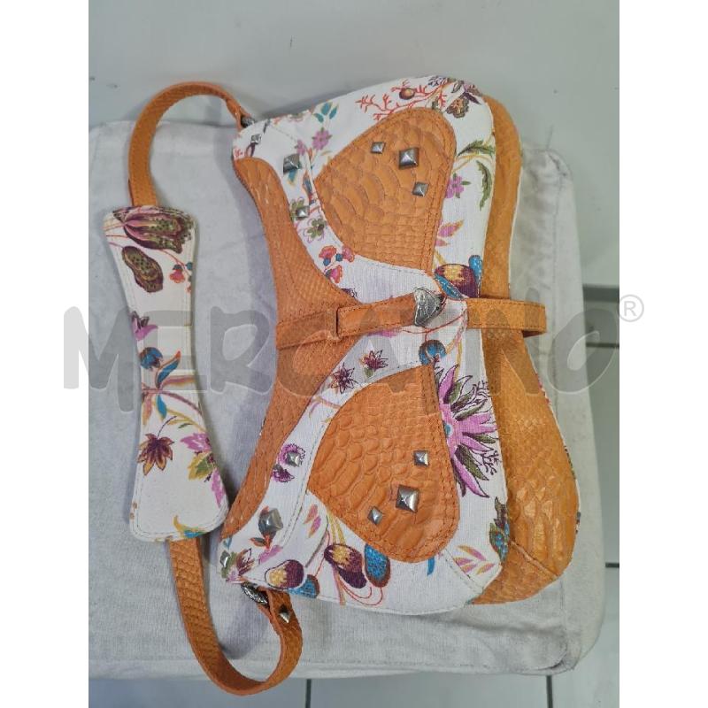 BORSA DONNA CAVALLI ARANCIONE | Mercatino dell'Usato Modena 3